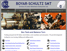 Tablet Screenshot of boyar-schultzsmt.com